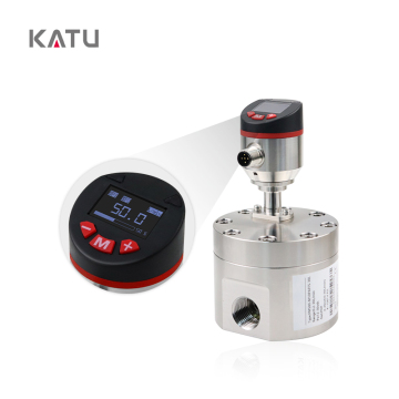Katu Factory Direct Sales LED Digital Display FM500 High Precision Gear Flow Meter