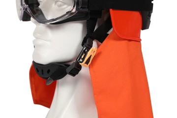 Fireman Safety Working Anti Shock Used Fire Helmet