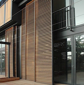 Adjustable Window Exterior Shutter Plantation Shutters - China Manufacturer