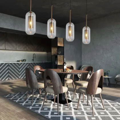 Advanced Technology Reasonable Price Glass Pendant Light