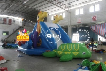giant inflatable water slide for adult inflatable bouncy castle inflatable jump castle from QILE