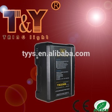 TX230S DSLR 230wh camera v mount battery V lock camcorder battery for Video Light