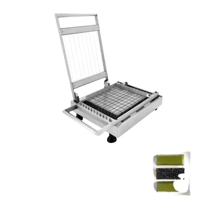 Double 2 Frame Chocolate Guitar Cutter - Chocolate Mousse Cake Cube Cutting Blade