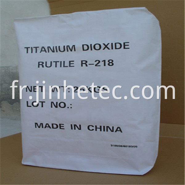 Chine Dioxyde de titane rutile pour l'industrie de la peinture Fabricants
