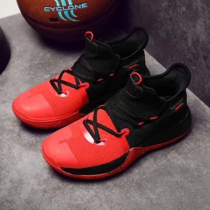 New High-top Basketball Shoes Men's Cushioning Light Basketball Sneakers Male Zapatos Hombre Breathable Outdoor Sports Shoes