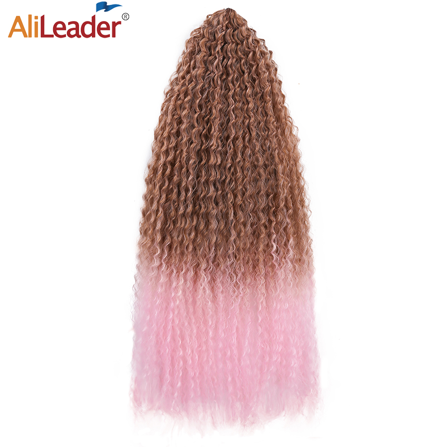 Synthetic Afro Curls Kinky Curly Braiding Hair Extensions