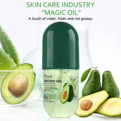 Organic Avocado Gel 92% Natural Moisturizing Soothing Face Gel