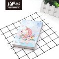 Custom unicorn style hardcover Memo Pad Notebook portable notebook&diary