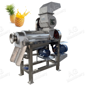 Satıcılar için vidalı ananas portakallı limon suyu yapım makinesi