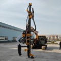 Excavation and conversion hydraulic rock drilling rig