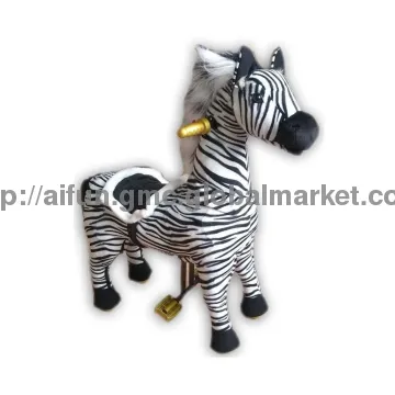 Good Kids Ride on Zebra Toy