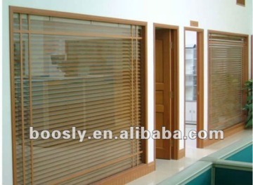 electric wooden blinds