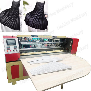Máquina de plisado de tela automática para cortinas y sofás