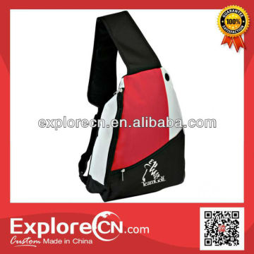 nylon side sling backpack