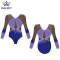 Dawns Hyfforddiant Custom Gwisgwch Leotard Gymnasteg