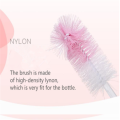 Ensemble de bouteille de nettoyage en nylon et brosse à mamelon