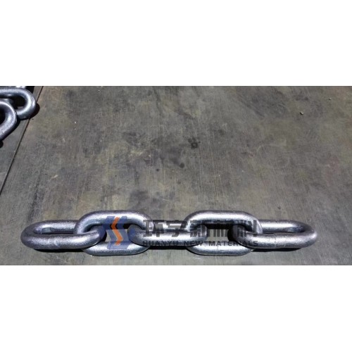 Ланац завареног типа овалног типа