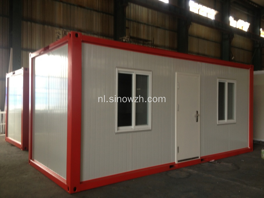 Containerhuis voor militairen