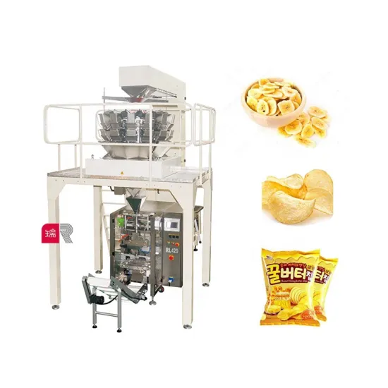 RL420 Automatic Vertical Bagging Machine for Snack Food, Gummy Candy Filling and Packing