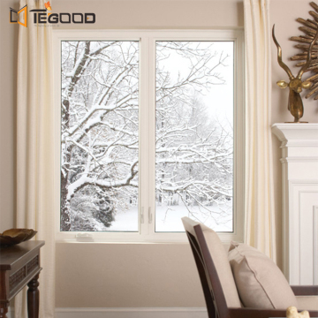Energieeffiziente Tegood NFRC Triple Glazed UPVC Casement Fenster für passive Häuser