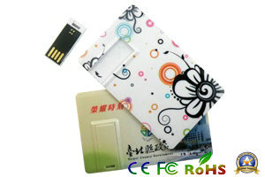 Advertising Card USB Flash Drive, Memory Stick, Pen Drive