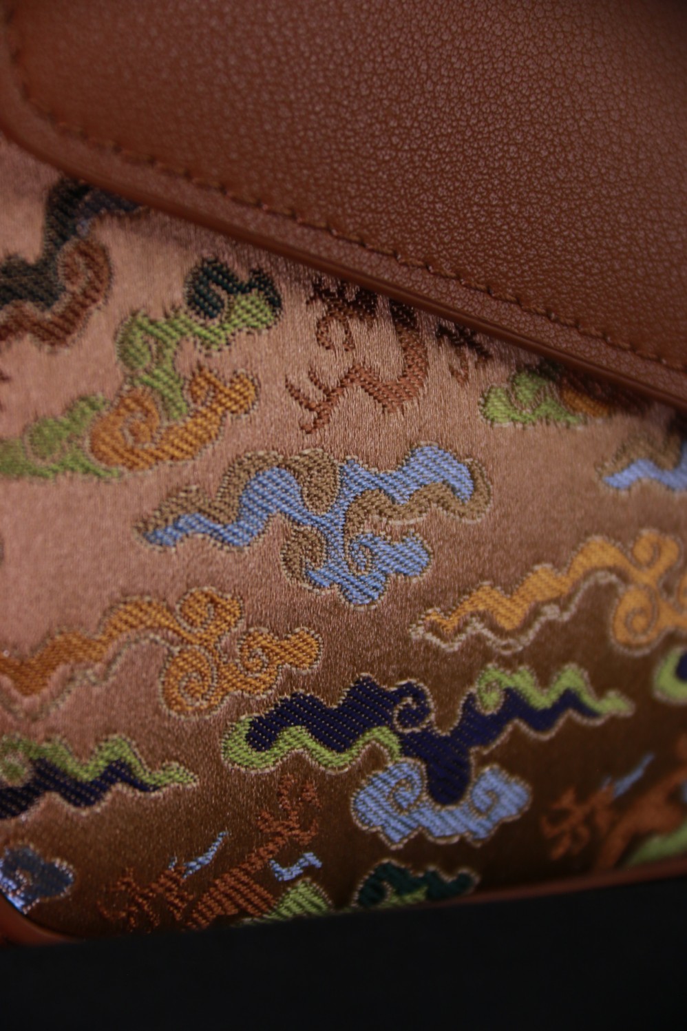 embroidered backpack for woman