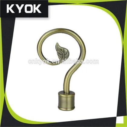 America metal cuetain rod finial