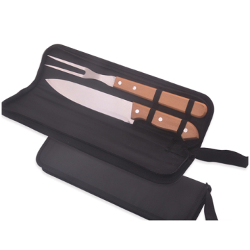 Set Alat BBQ: 2pcs Fork and Knife