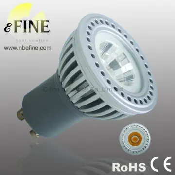 COB led spotlight GU10 6W