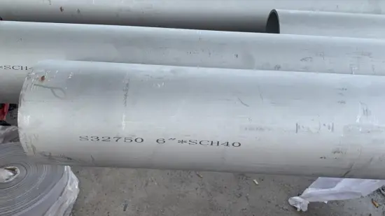 ASTM A790 UNS S32750 seamless welded pipe tube