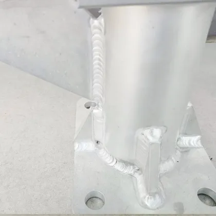 CNC Welding Aluminum Plate Custom Aluminum Processing Extrusion Profile