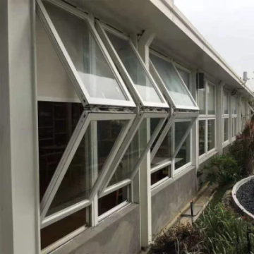 Outdoor Retractable Folding Vertical Bi-folding Window