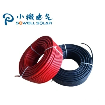 Solar cable 10mm2, 1500V, red, 100m