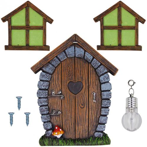  Solar Powered Fairy Gnome with Litter lamp Manufactory