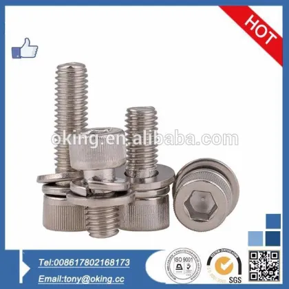 China made philips pan head combination screw