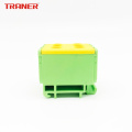 50mm2 3 Cara Blok Terminal Universal kuning/hijau