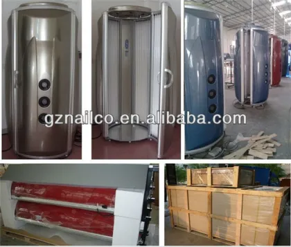 Tanning beds manufacturers offer leather tanning machine/solarium tanning bed with 48pcs UV lamps