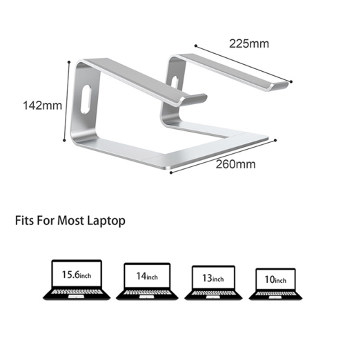 Soporte para computadora portátil para escritorio, elevador para computadora portátil para escritorio