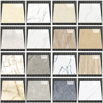 600x600 White Marble Porcelain Ceramic Tiles for Floor