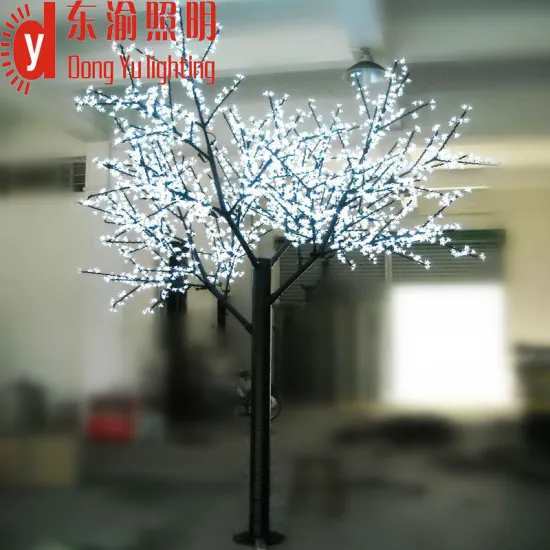 3.5 meter height white lights cherry blossom outdoor led twig tree lighted