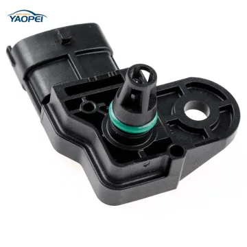Intake Manifold Pressure Sensor for Fiat Panda/Punto/Stilo, 500, Proton, Opel, Lancia (Part No. 55219296)