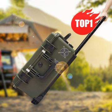 3000W MPPT LifePo4 Generator słoneczny baterii z przenośną opcją i koła 5000W do domu i na zewnątrz