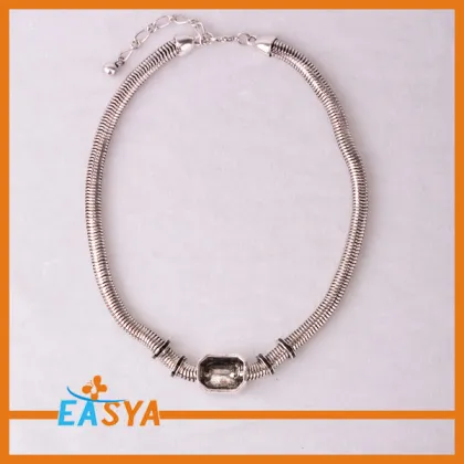 Glass Floating Locket Charms Necklace Glass Bead Necklace Magnifying Glass Necklace