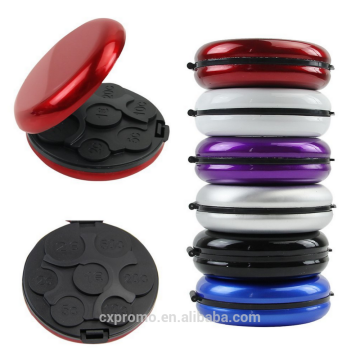Customised color Euro Coin Holder Wallet Case for promotions