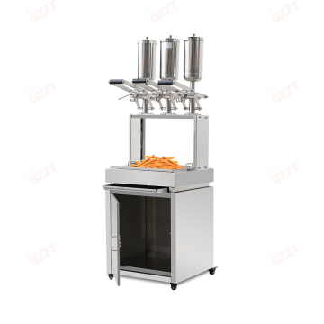 Máy làm đầy Churros có màn hình tủ cho xe tải thực phẩm đường phố