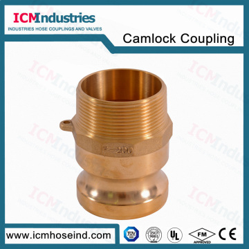 Brass Camlock Coupling Type F