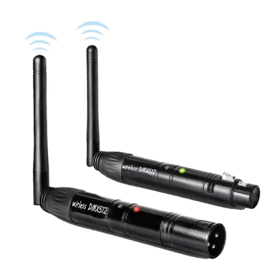 2.4Ghz Wireless Transmitter Receiver for LED Par Light Moving Head DMX512 Controller System