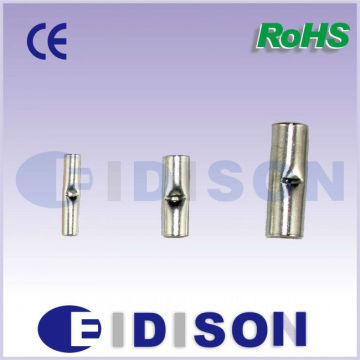 BN Copper connecting tube naked insulated terminal