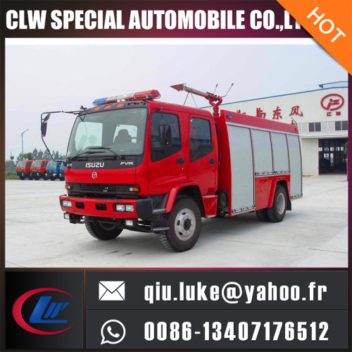 Euro IV 5000L Isuzu Rescue Fire Fighting Truck