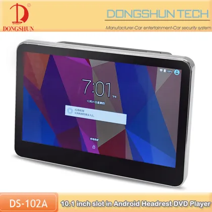 10.1inch HD screen slot in dvd player insertion drive